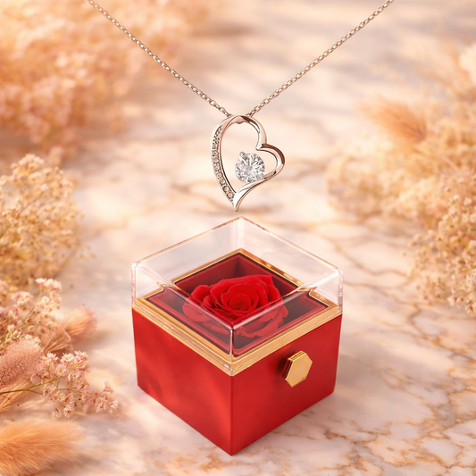 The Rose Reveal - Forever Love Necklace Gift Set