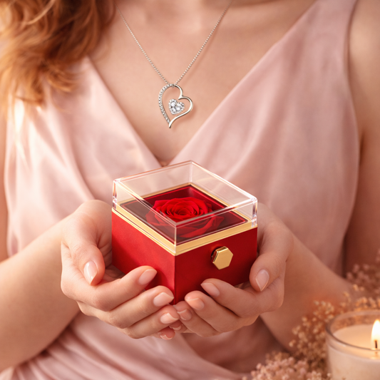 The Rose Reveal - Forever Love Necklace Gift Set